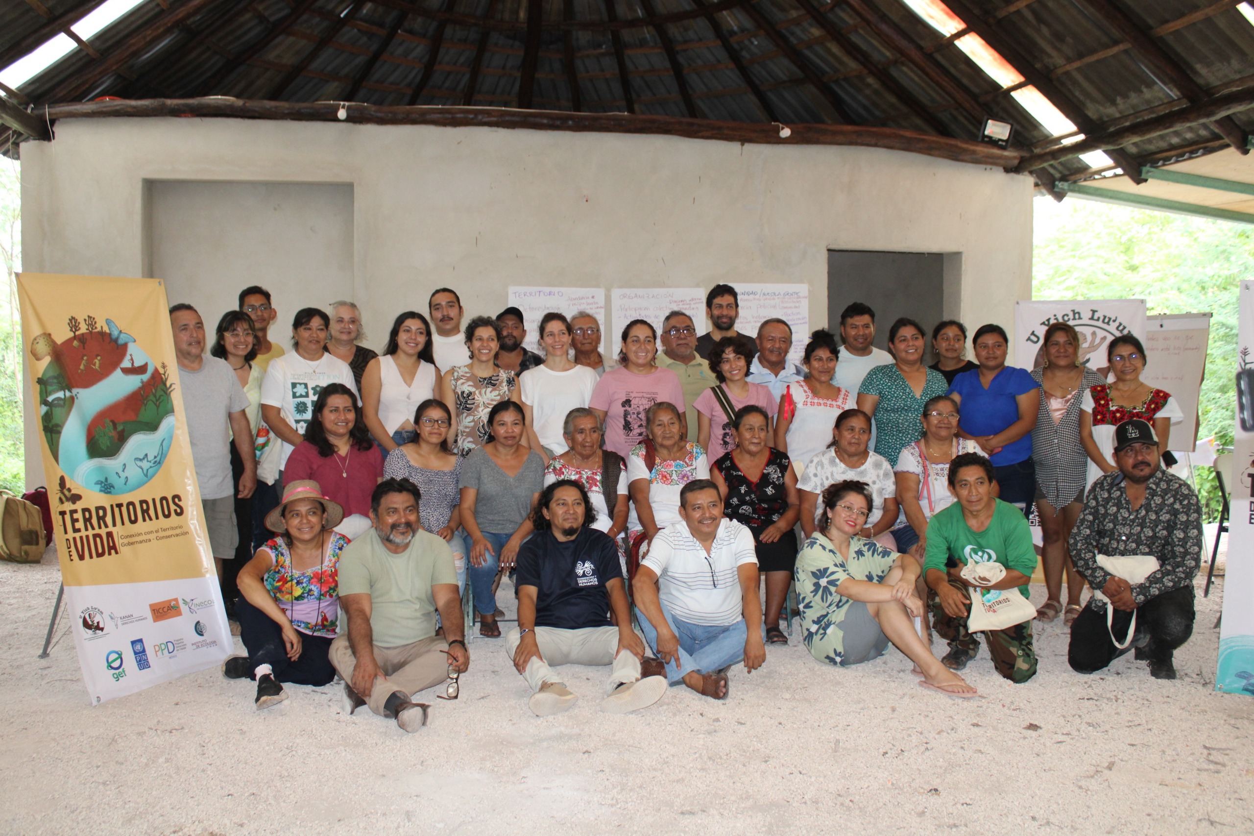 Se realizó el segundo encuentro de la Comunidad de PrácTICCA[1], de Territorios de Vida, en la Península de Yucatán